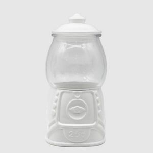 White target gumball machine new